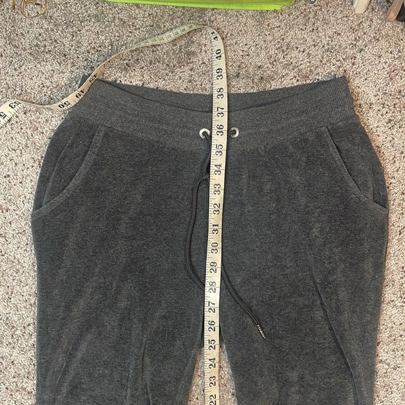 Bebe Sport Woman’s Gray Y2K Bling Logo Joggers Size Small - Picture 7 of 7